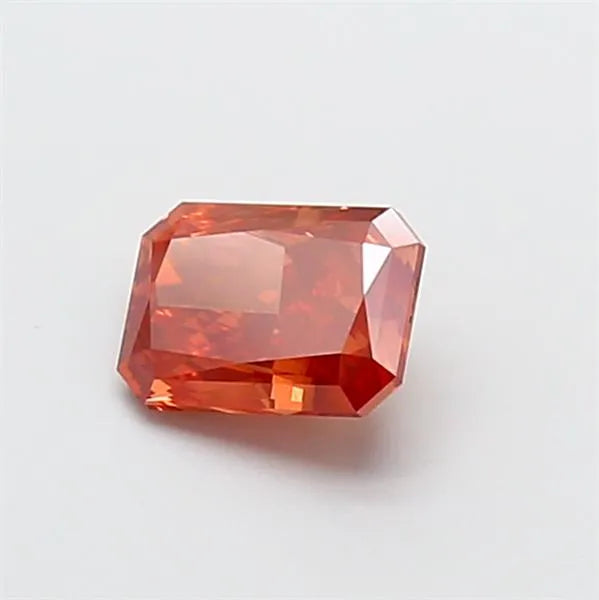 1.04ct Radiant Lab Grown Diamond (Colour Fancy Vivid Red, Clarity VVS2, IGI Certified)