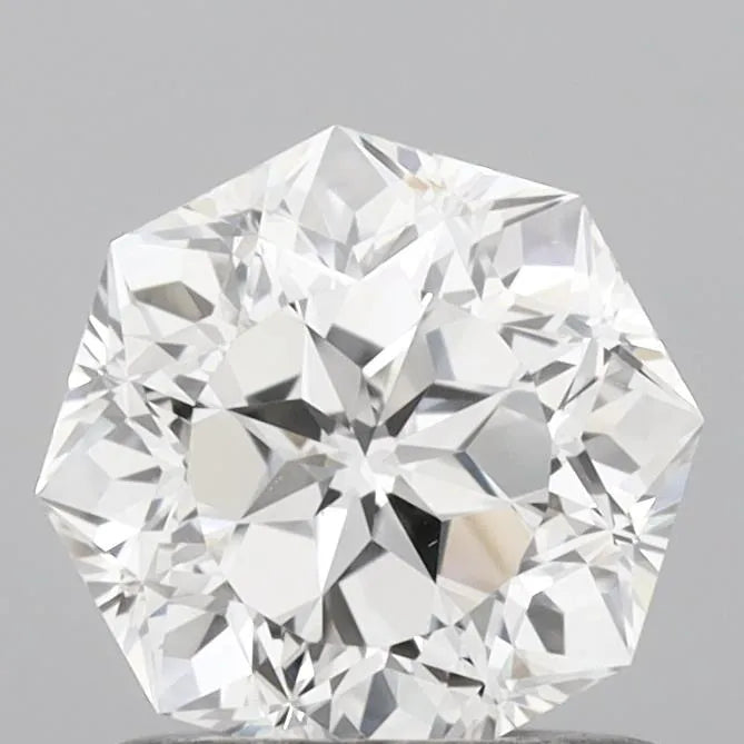 1.05ct Octagonal Lab Grown Diamond (Colour F, Clarity VVS2, IGI Certified)