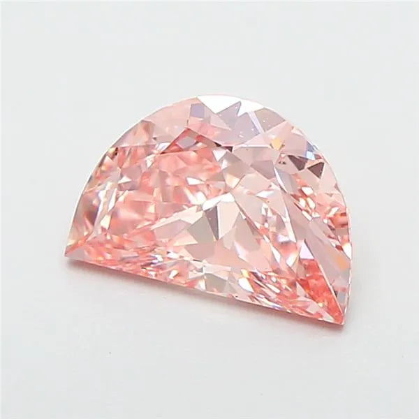 1.31ct Half moon Lab Grown Diamond (Colour Fancy Intense Pink, Clarity VVS2, IGI Certified)
