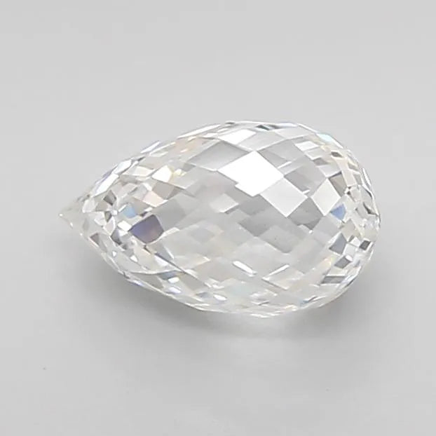 1.36ct Briolette Lab Grown Diamond (Colour E, Clarity VS1, IGI Certified)