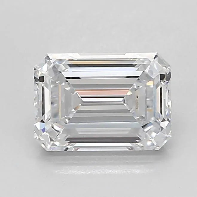1.50ct Emerald Lab Grown Diamond (Colour E, Clarity VVS1, Cut EX, IGI Certified)