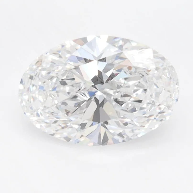 1.50ct Oval Lab Grown Diamond (Colour D, Clarity IF, IGI Certified)