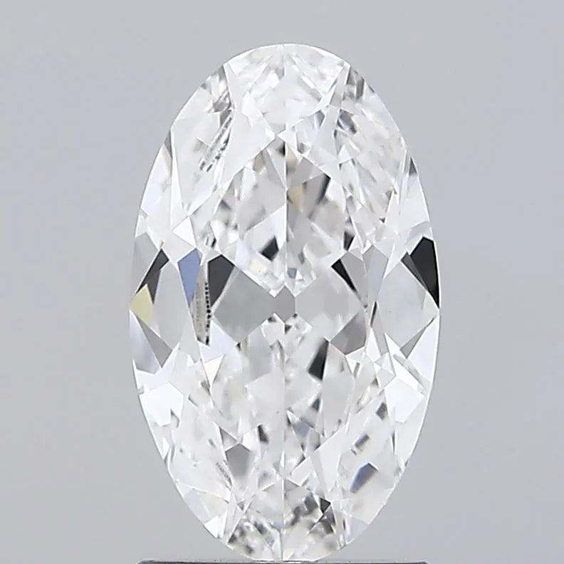 1.51ct Oval Lab Grown Diamond (Colour E, Clarity VVS2, IGI Certified)
