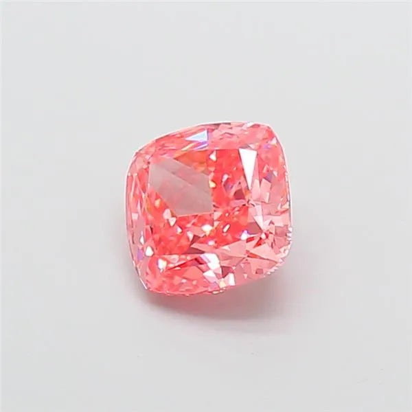 1.60ct Cushion modified Lab Grown Diamond (Colour Fancy Vivid Pink, Clarity VS2, IGI Certified)