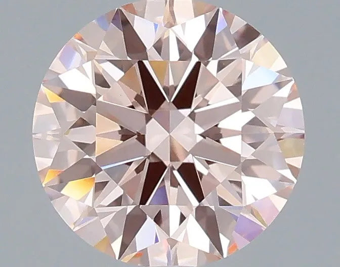 1.66ct Round Lab Grown Diamond (Colour Fancy Pink, Clarity VVS2, Cut ID, IGI Certified)