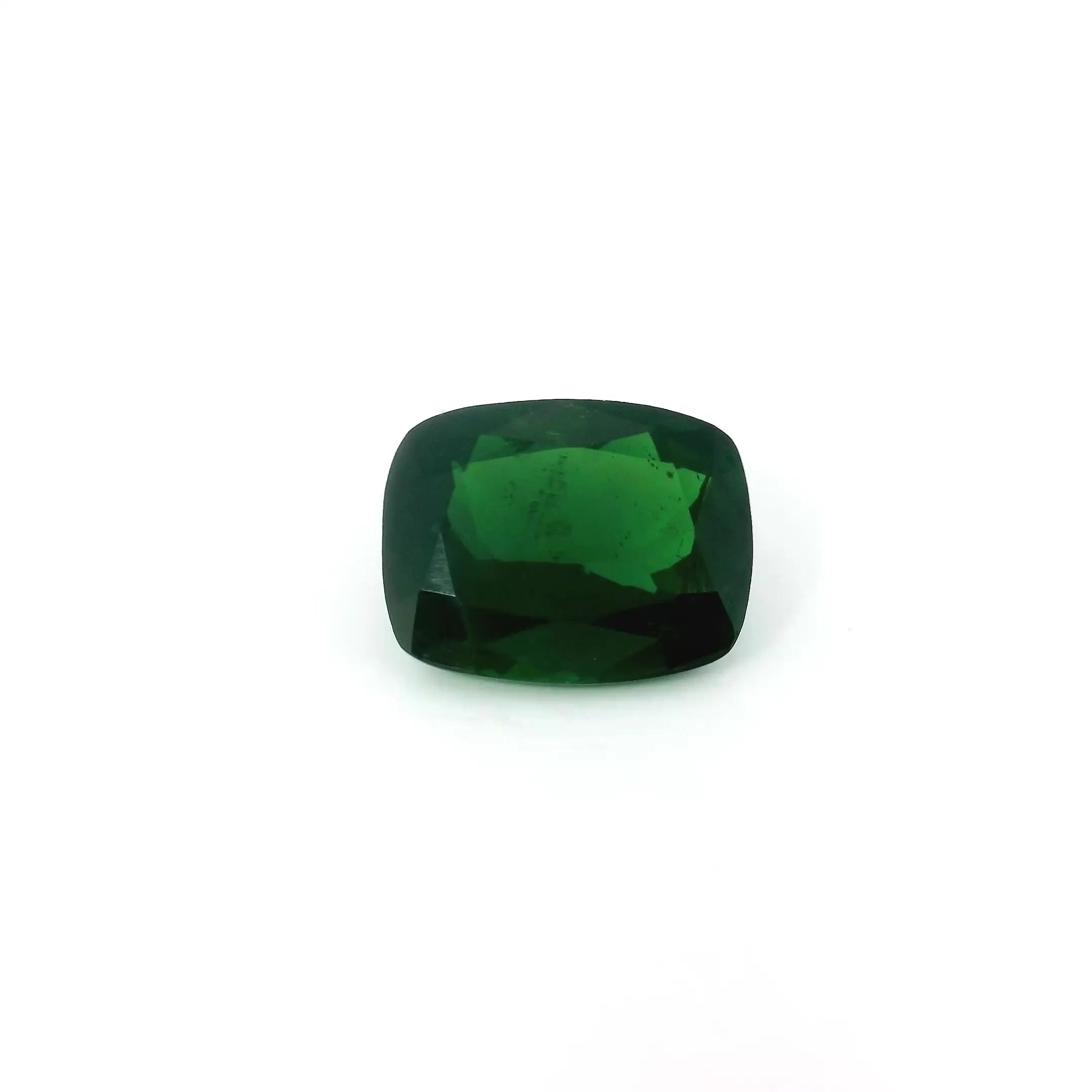 1.81ct Cushion Natural Garnet (Colour Green, Clarity Slightly Included, Cut Faceted)