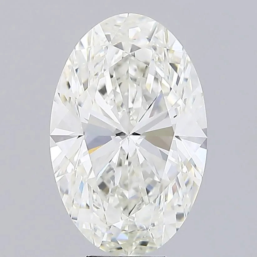 10.04ct Oval Lab Grown Diamond (Colour H, Clarity VVS2, IGI Certified)