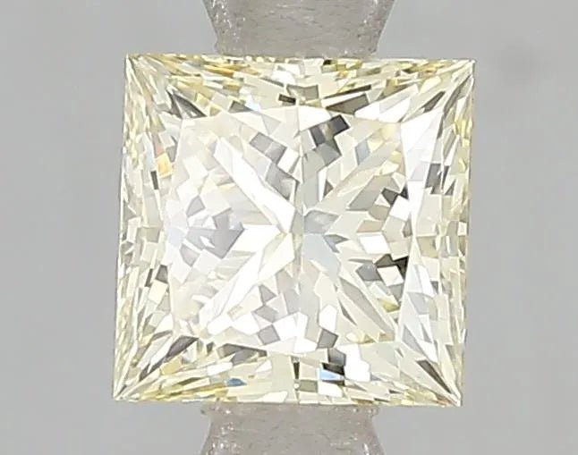 1.03ct Princess Lab Grown Diamond (Colour Fancy Yellow, Clarity VVS2, IGI Certified) - Jewelry by Cleo