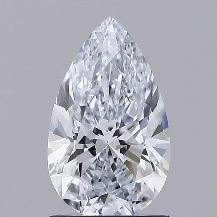 1.04ct Pear Lab Grown Diamond (Colour G, Clarity VVS2, IGI Certified) - Jewelry by Cleo