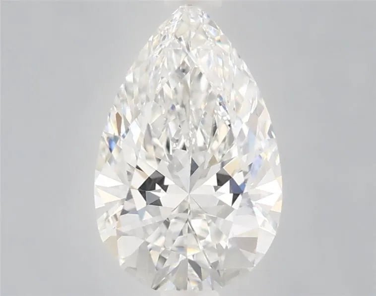 1.10ct Pear Lab Grown Diamond (Colour D, Clarity VVS2, IGI Certified) - Jewelry by Cleo