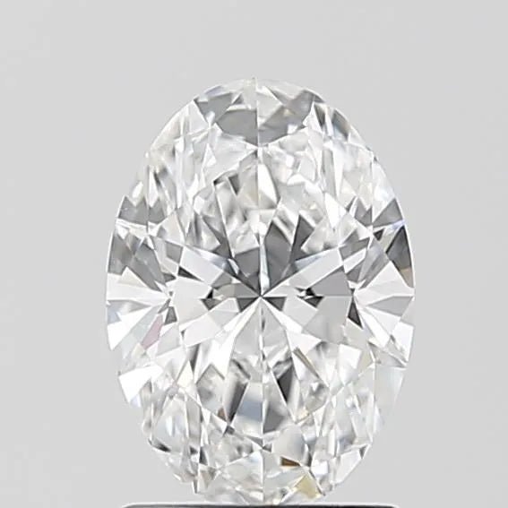 1.21ct Oval Lab Grown Diamond (Colour D, Clarity VS1, IGI Certified) - Jewelry by Cleo