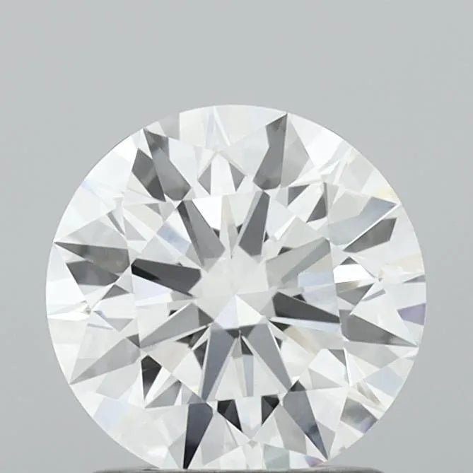 1.21ct Round Lab Grown Diamond (Colour E, Clarity VVS2, Cut ID, IGI Certified) - Jewelry by Cleo