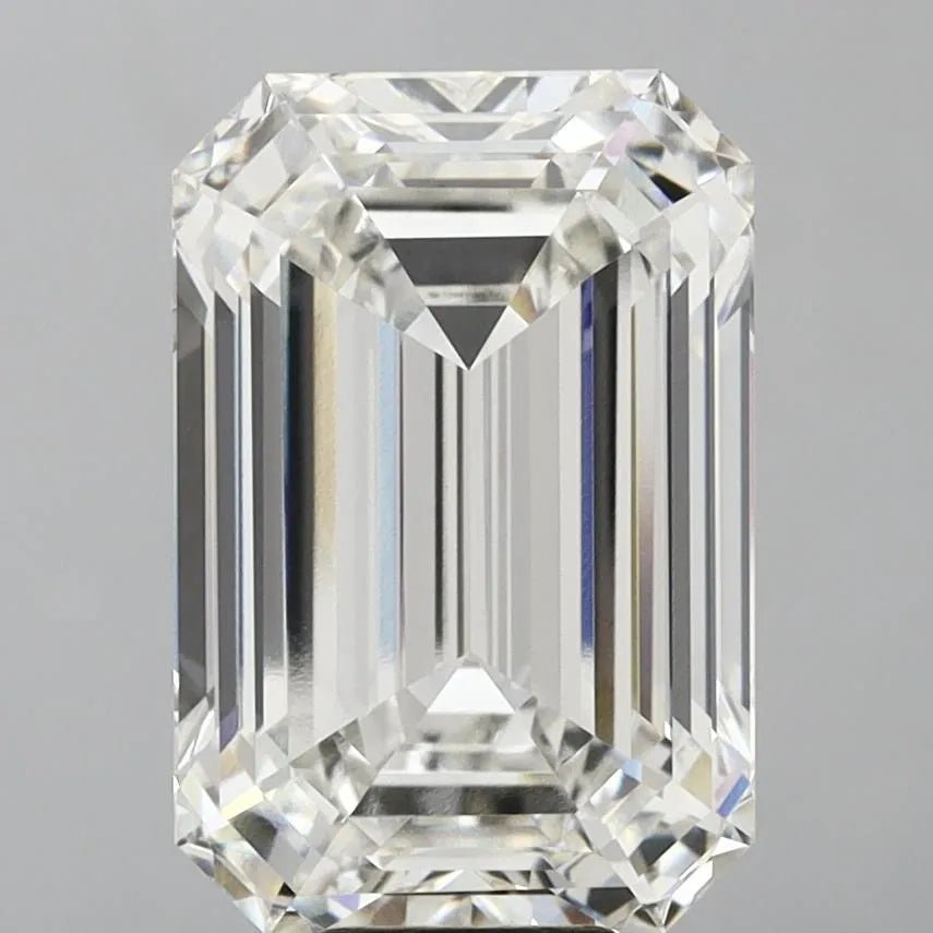 13.04ct Emerald Lab Grown Diamond (Colour F, Clarity VVS2, IGI Certified) - Jewelry by Cleo