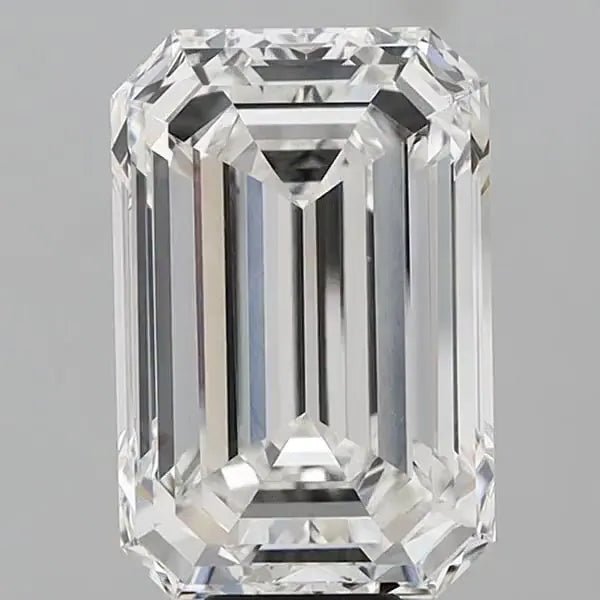 14.03ct Emerald Lab Grown Diamond (Colour F, Clarity VVS2, IGI Certified) - Jewelry by Cleo