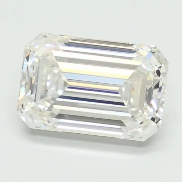 1.42ct Emerald Lab Grown Diamond (Colour E, Clarity VVS2, IGI Certified) - Jewelry by Cleo