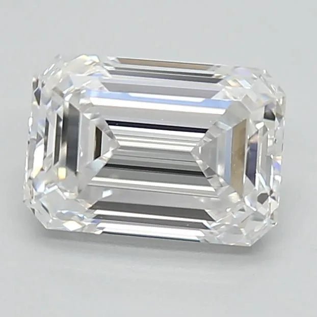 1.47ct Emerald Lab Grown Diamond (Colour E, Clarity VVS2, IGI Certified) - Jewelry by Cleo