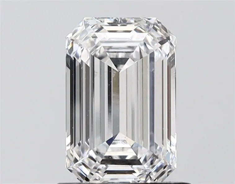 1.50ct Emerald Lab Grown Diamond (Colour D, Clarity VVS1, IGI Certified) - Jewelry by Cleo