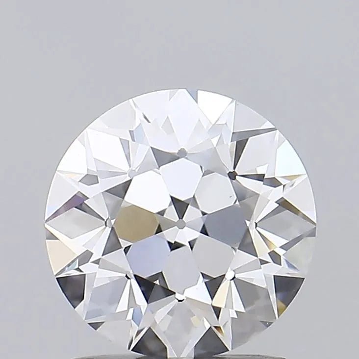1.52ct European cut Lab Grown Diamond (Colour D, Clarity VVS2, IGI Certified) - Jewelry by Cleo