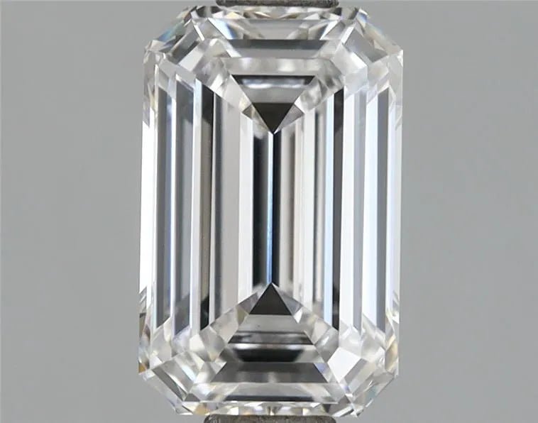 1.54ct Emerald Lab Grown Diamond (Colour D, Clarity VVS1, IGI Certified) - Jewelry by Cleo