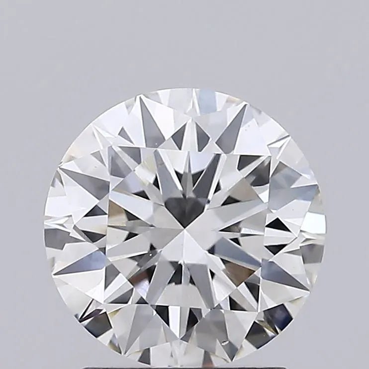 1.56ct Round Lab Grown Diamond (Colour G, Clarity VS2, Cut EX, IGI Certified) - Jewelry by Cleo