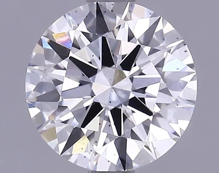 1.57ct Round Lab Grown Diamond (Colour D, Clarity SI1, Cut ID, IGI Certified) - Jewelry by Cleo