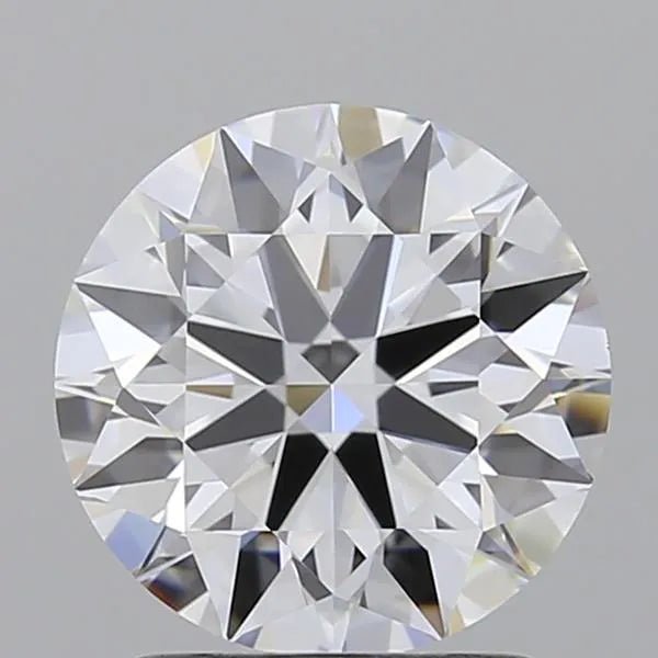 1.58ct Round Lab Grown Diamond (Colour E, Clarity IF, Cut ID, IGI Certified) - Jewelry by Cleo