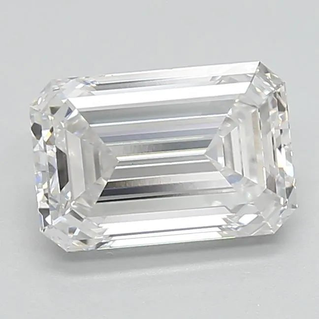 1.59ct Emerald Lab Grown Diamond (Colour E, Clarity VVS2, IGI Certified) - Jewelry by Cleo