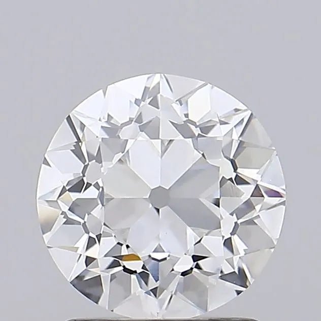 1.63ct European cut Lab Grown Diamond (Colour E, Clarity VVS2, IGI Certified) - Jewelry by Cleo