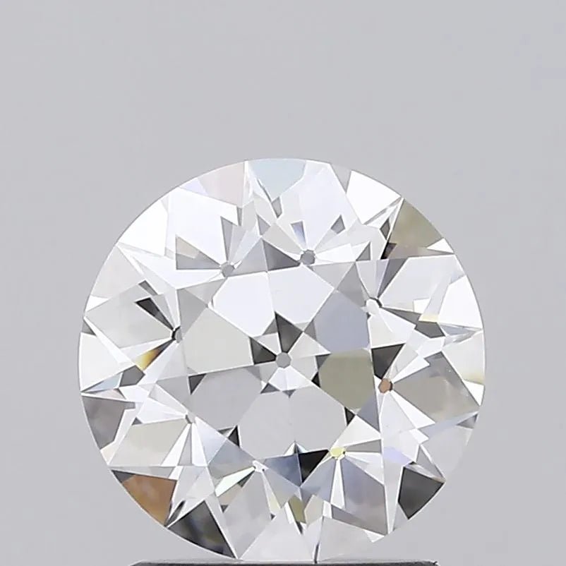 1.69ct European cut Lab Grown Diamond (Colour F, Clarity VVS2, IGI Certified) - Jewelry by Cleo