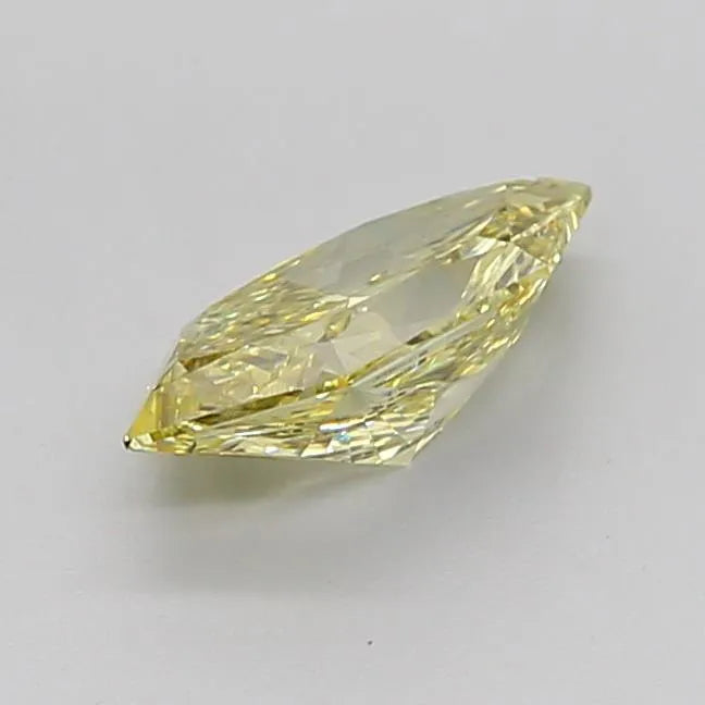 1.13ct Hexagonal Lab Grown Diamond (Colour Fancy Yellow, Clarity VS1, IGI Certified)