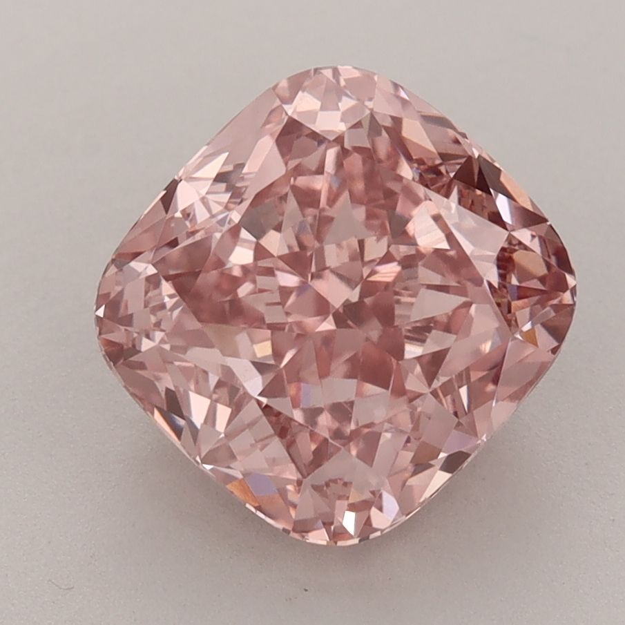 3.55ct Cushion Lab-Grown Diamond — Fancy Brownish Pink | The Prelude