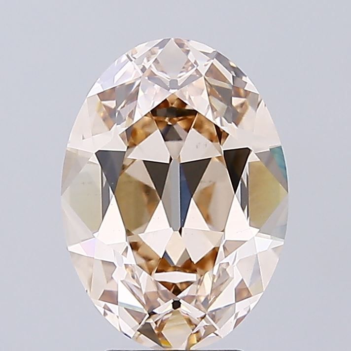 European Cut 4.89ct Lab-Grown Diamond — Fancy Light Brown | The Prelude