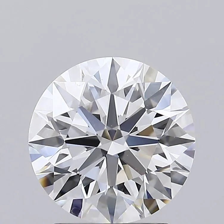 1.82ct Round Lab Grown Diamond (Colour D, Clarity VVS2, Cut ID, IGI Certified) - Jewelry by Cleo