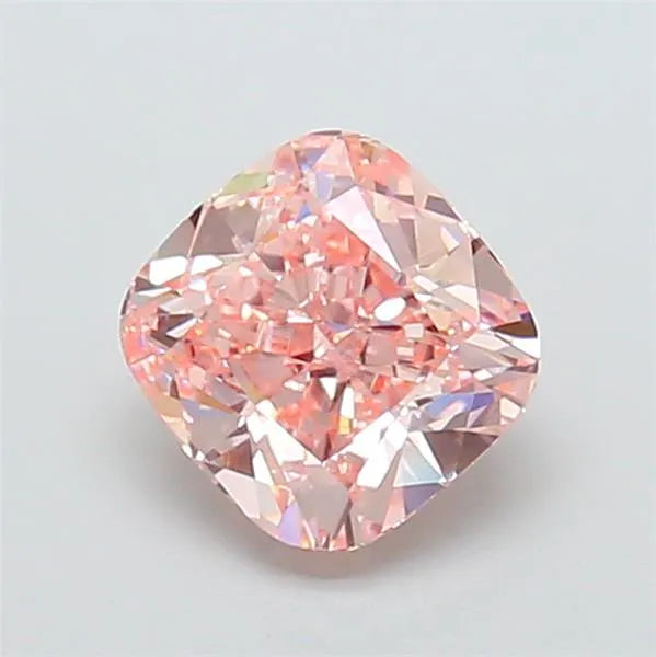 3.01ct Cushion modified Lab Grown Diamond (Colour Fancy Intense Pink, Clarity VS2, IGI Certified)