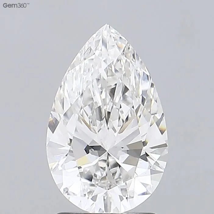 1.86ct Pear Lab Grown Diamond (Colour F, Clarity VS1, IGI Certified) - Jewelry by Cleo