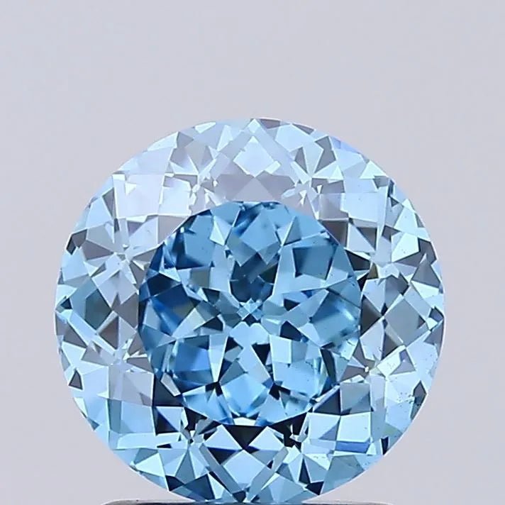 1.91ct Other Lab Grown Diamond (Colour Fancy Intense Blue, Clarity VS1, IGI Certified) - Jewelry by Cleo