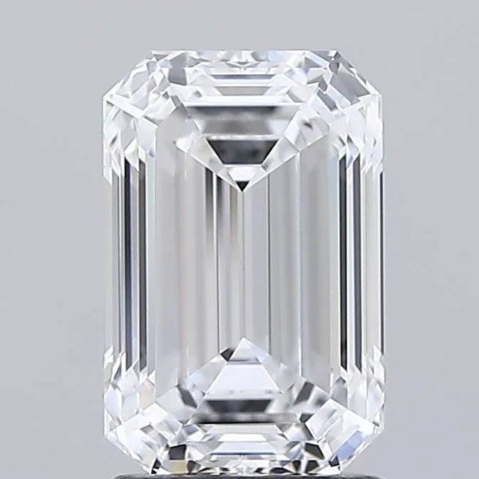 1.92ct Emerald Lab Grown Diamond (Colour D, Clarity IF, IGI Certified) - Jewelry by Cleo