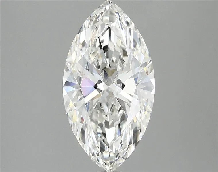 1.92ct Marquise Lab Grown Diamond (Colour G, Clarity VVS2, IGI Certified) - Jewelry by Cleo