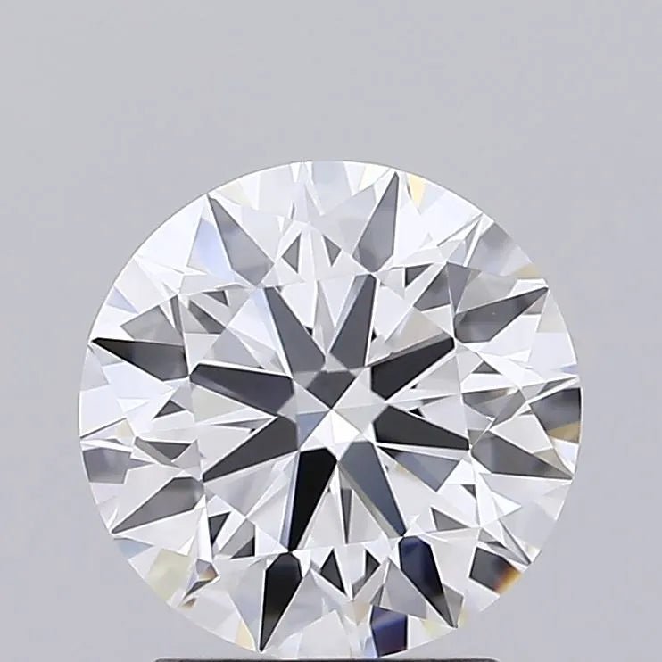 1.92ct Round Lab Grown Diamond (Colour D, Clarity VVS1, Cut ID, IGI Certified) - Jewelry by Cleo