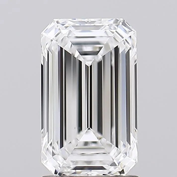 1.95ct Emerald Lab Grown Diamond (Colour D, Clarity VVS2, IGI Certified) - Jewelry by Cleo