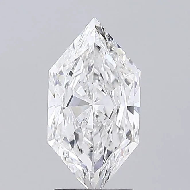 1.97ct Hexagonal Lab Grown Diamond (Colour E, Clarity VVS2, IGI Certified) - Jewelry by Cleo
