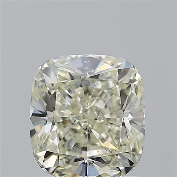 2.00ct Cushion brilliant Natural Diamond (Colour K, Clarity SI1, HRD Certified)