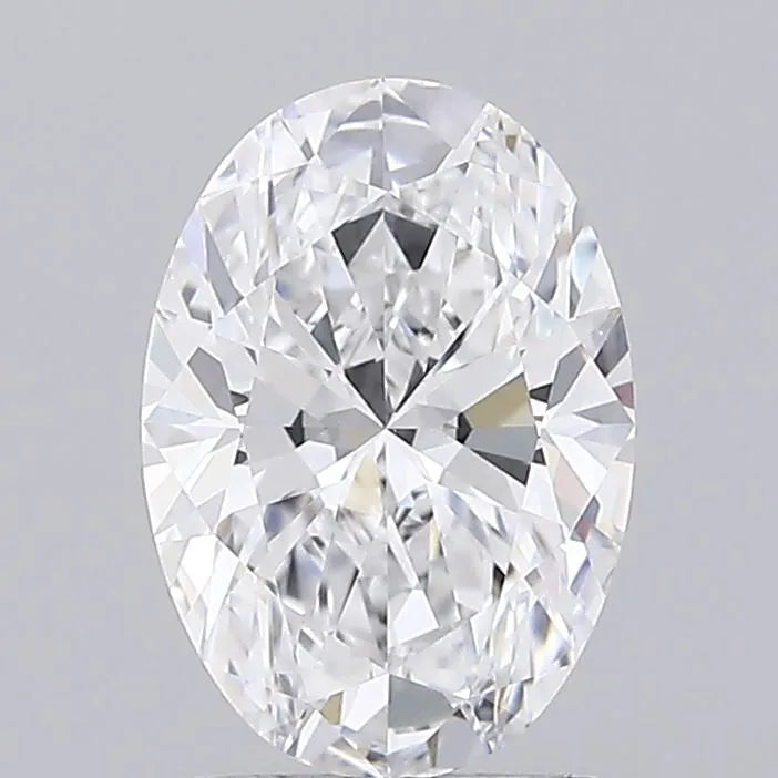 2.00ct Oval Lab Grown Diamond (Colour D, Clarity VVS1, IGI Certified)