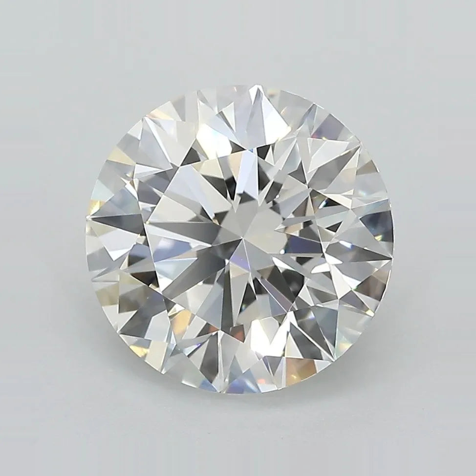 2.00ct Round Lab Grown Diamond (Colour E, Clarity VVS2, Cut EX, IGI Certified)