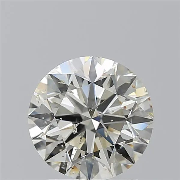 2.00ct Round Natural Diamond (Colour J, Clarity SI2, Cut EX, IGI Certified)