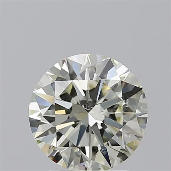 2.00ct Round Natural Diamond (Colour K, Clarity SI1, Cut EX, IGI Certified)