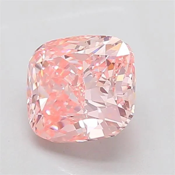 2.01ct Cushion modified Lab Grown Diamond (Colour Fancy Vivid Pink, Clarity VVS2, IGI Certified)