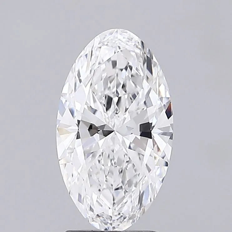 2.01ct Oval Lab Grown Diamond (Colour D, Clarity VVS1, IGI Certified)