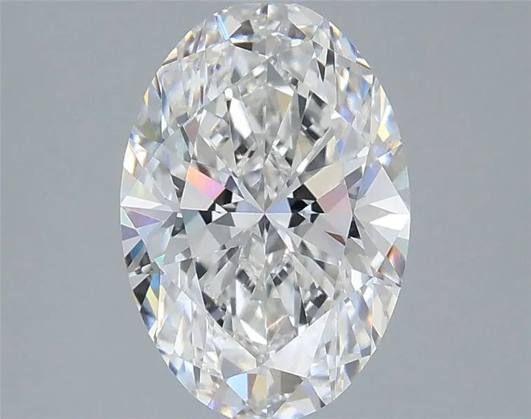 2.01ct Oval Lab Grown Diamond (Colour E, Clarity VVS2, IGI Certified)