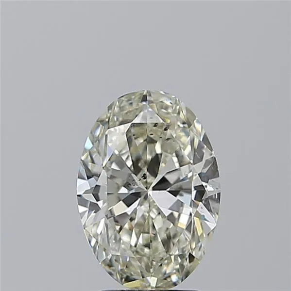 2.01ct Oval Natural Diamond (Colour K, Clarity SI1, HRD Certified)